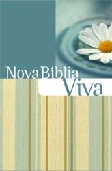 A Nova Bíblia Viva  Floral - Capa Brochura