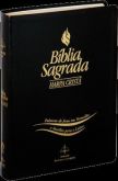 Bíblia Sagrada - Letra gigante - Capa em couro bonded preta