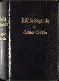 Bíblia e Cantor Cristão, letra maior, capa couro bonded